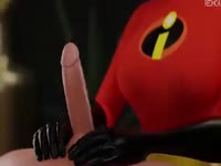 Hentai the Incredibles having incredibly good sex